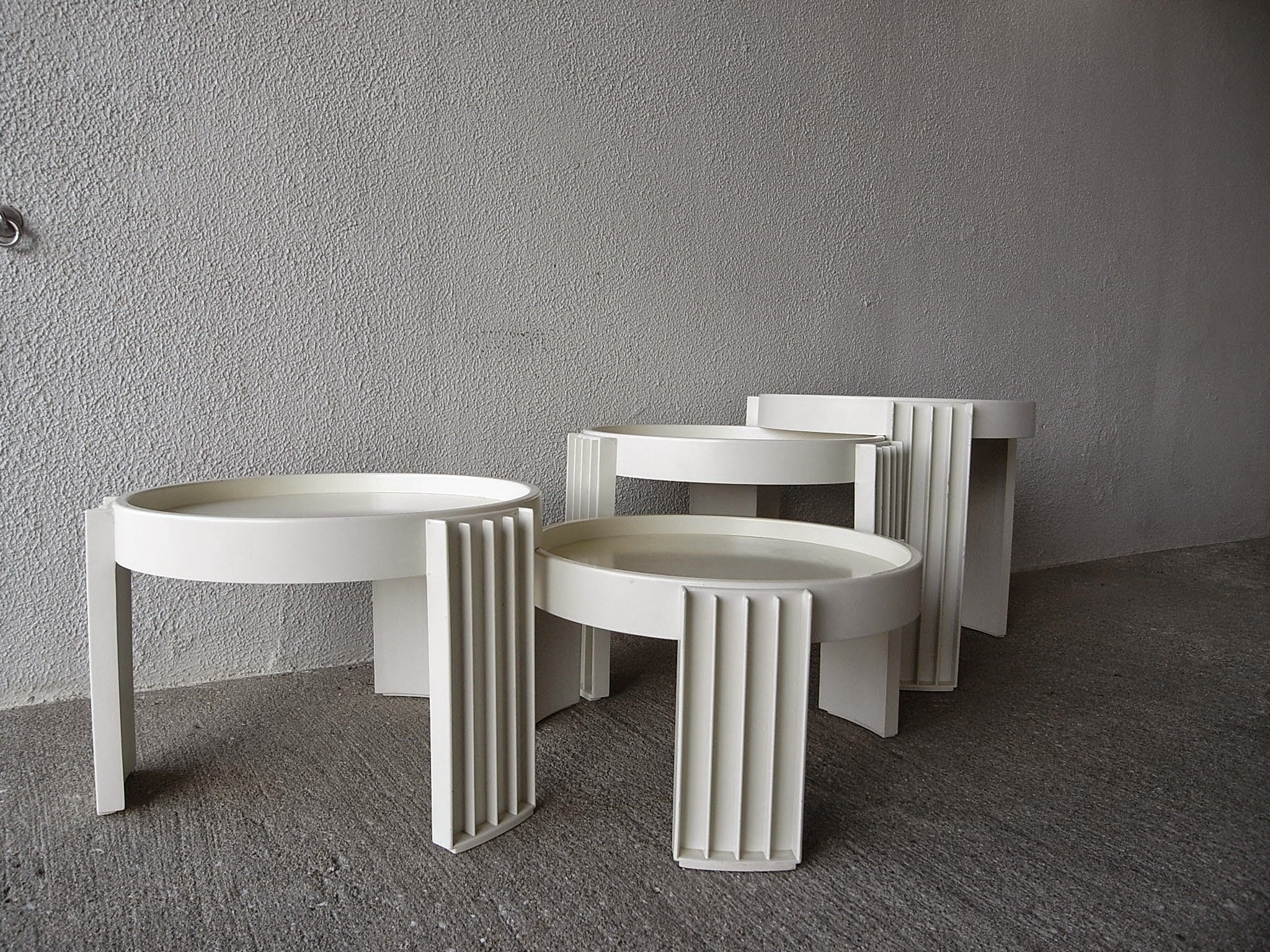 ITALYヴィンテージflorentineフローレンタイン家具ネストテーブル難有