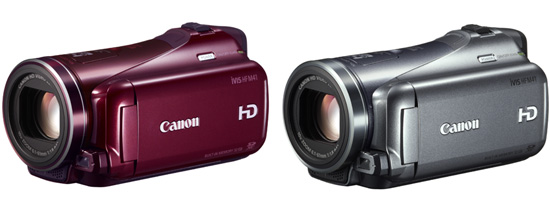 キヤノンのAVCHDカメラ新製品、中級機HF M43/41とエントリーモデルHF