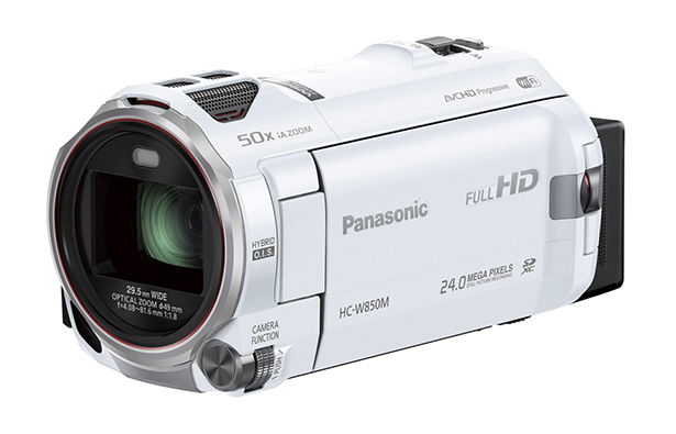 パナソニックから「ワイプ撮り」が可能な 二眼ビデオカメラHC-W850Mが