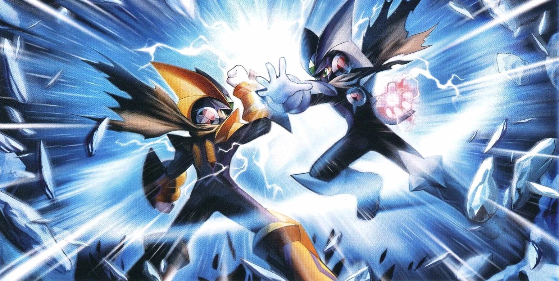 ジャンク ロックマンエグゼ フォルテクロスロックマン&サーチカオス