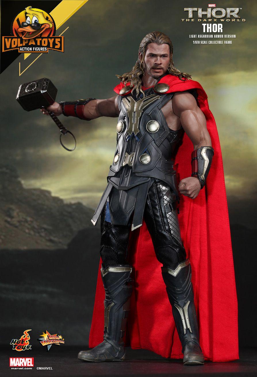 Thor Hot Toys - The Dark World (light Asgardian Armor) ⋆