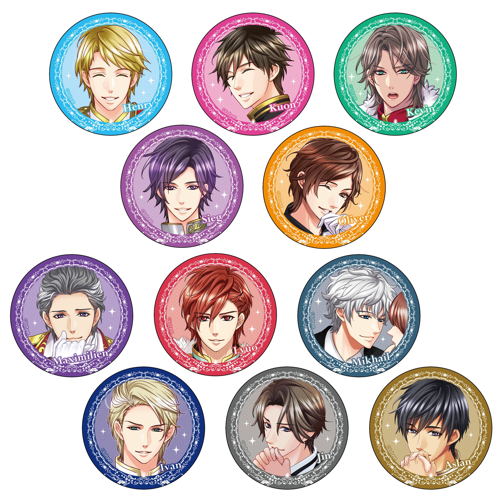 ボルテージ 王子様のプロポーズ 缶バッジ