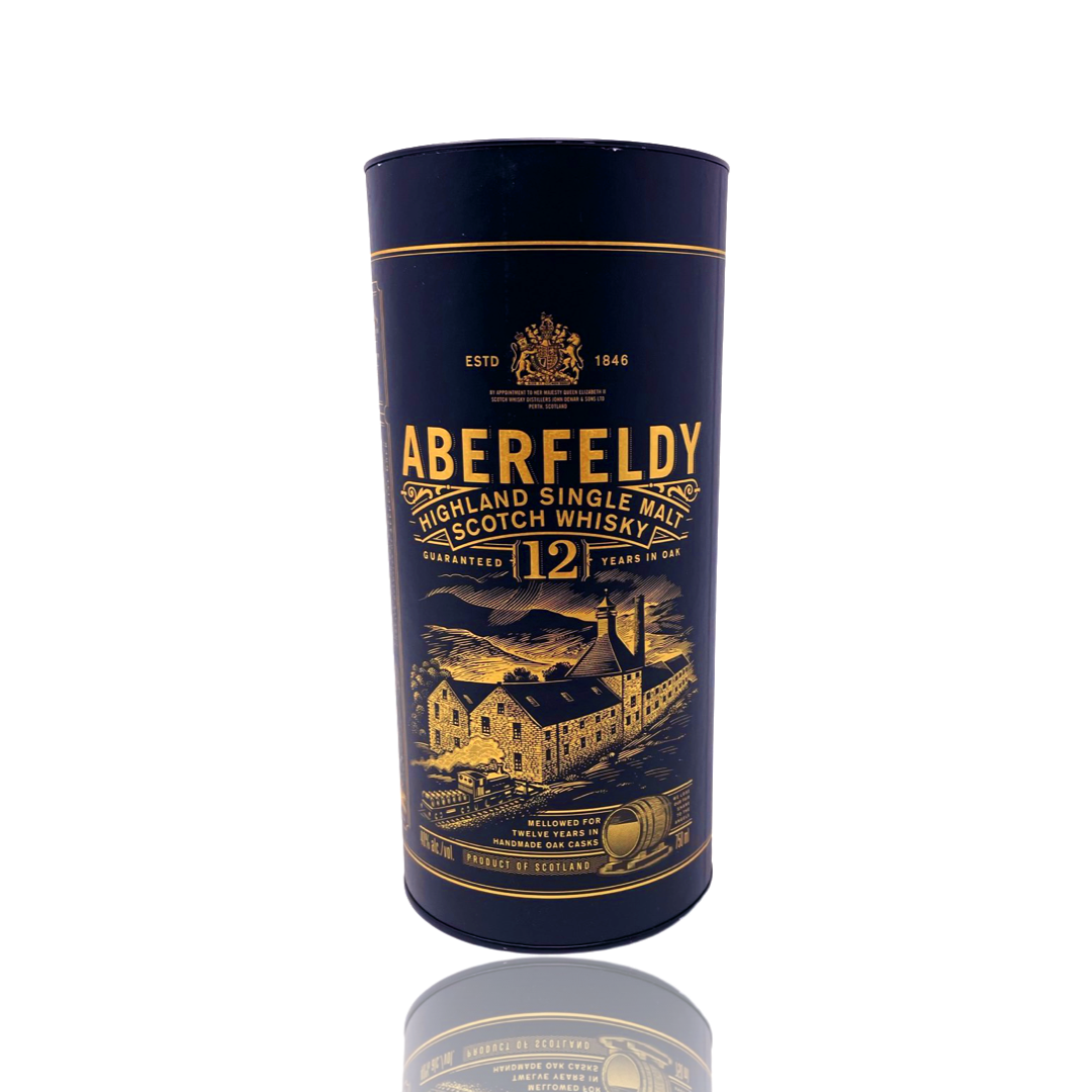 Aberfeldy 12 Year Old Single Malt Scotch Whisky 750ml – VS