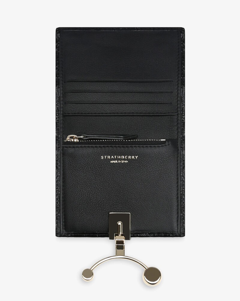 Monster ブースターウォレット黒 クリスタルワン付き Monster