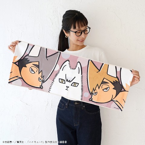 ハイキュー 宮治 フルカラーマフラータオル バースデー ハイキュー 宮