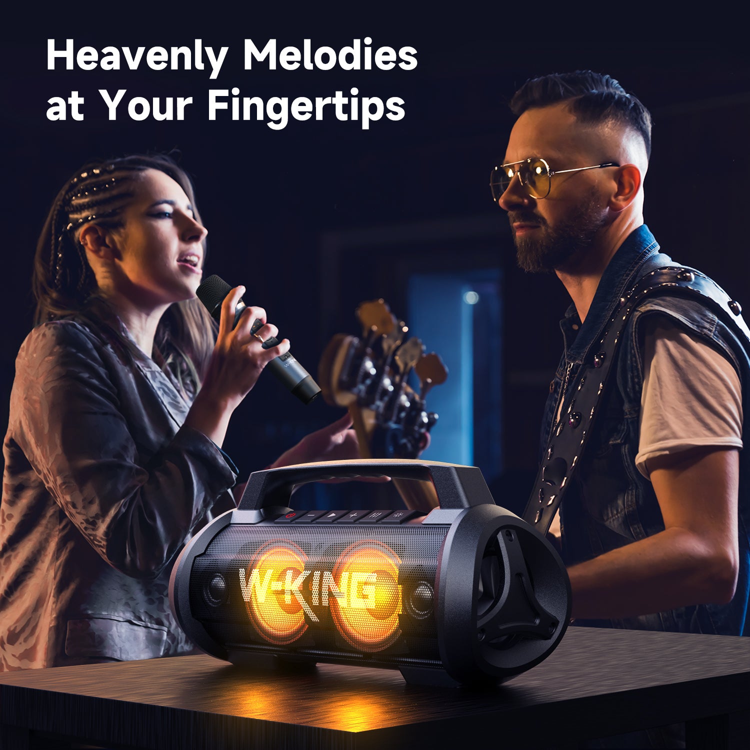 D10 - with Wireless Mic – W-KING