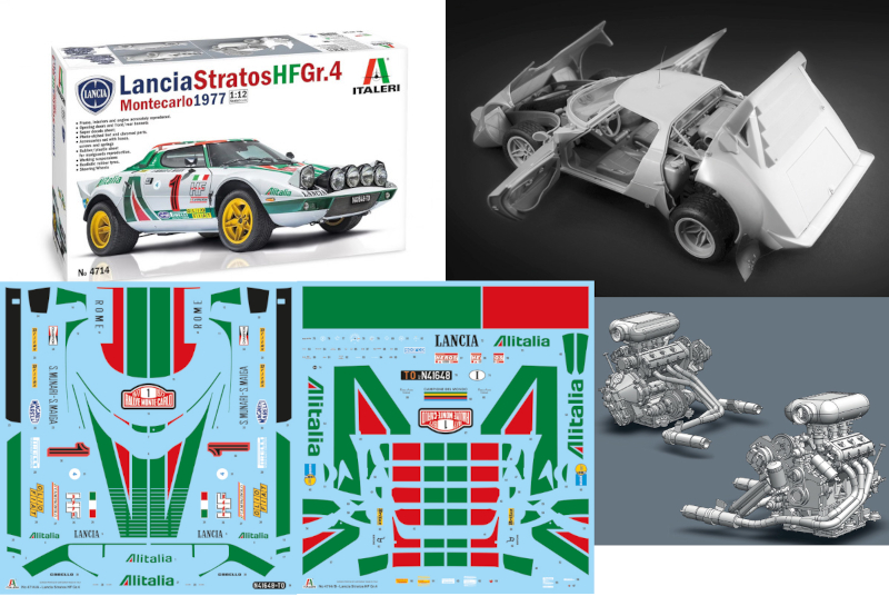 本日 少量入荷!! Italeri-Lancia Stratos HF Gr.4 No.1 Monte-Carlo