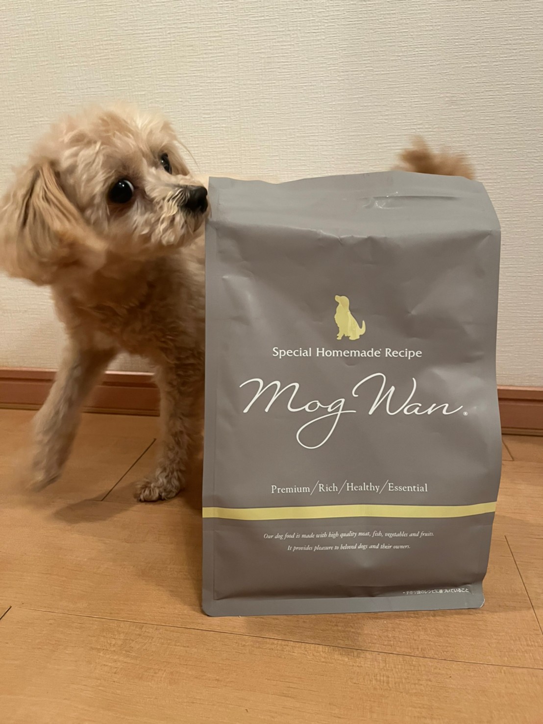 Mog Wan プレミアムドッグフード 2袋 Mog Wan プレミアムドッグフード
