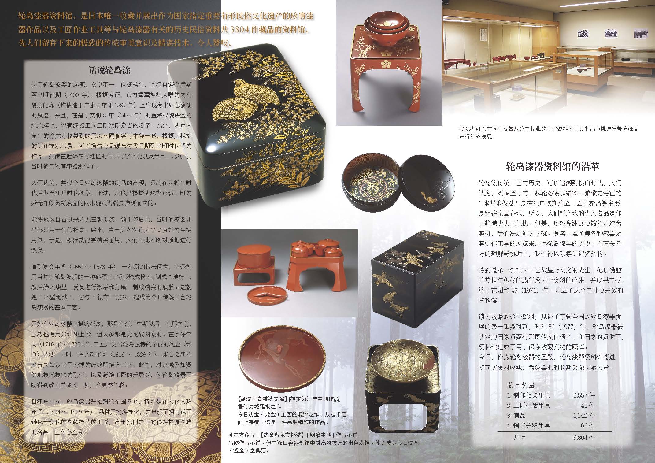 輪島塗資料展示室 輪島漆器商工業協同組合