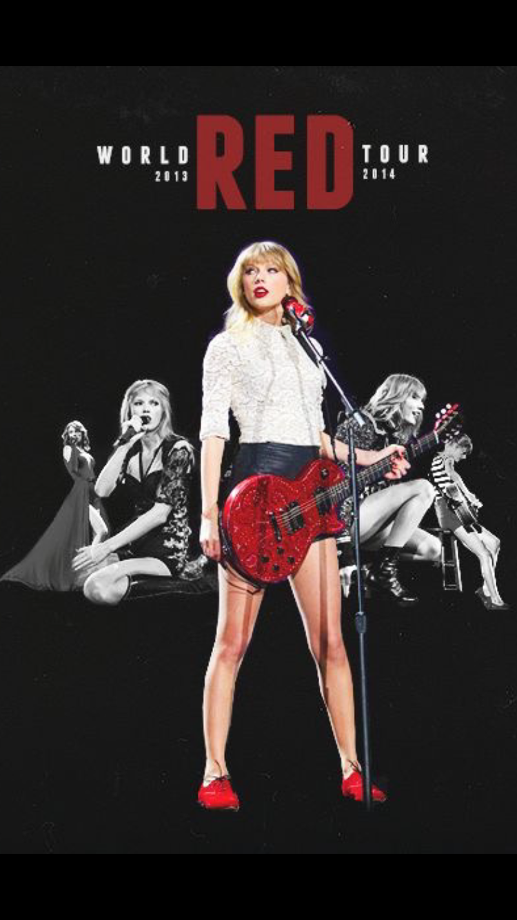 ミュージシャン Taylor Swift | RED Tour 2013 Poster Taylor Swift