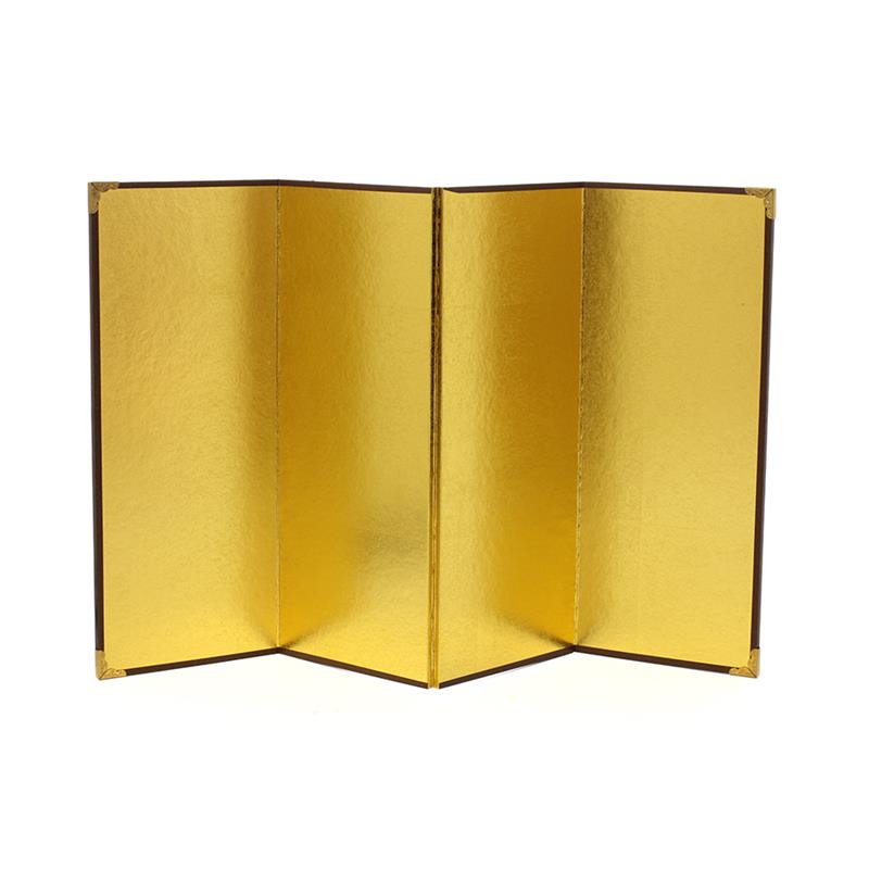 ミニ金屏風 4曲 （大） 金無地 | 谷口松雄堂