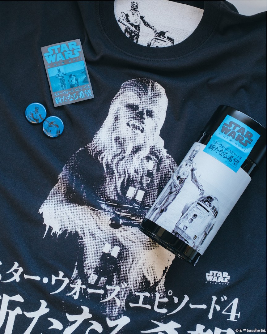 映画をテーマにしたTシャツプロジェクト、COLSUNがスター・ウォーズ