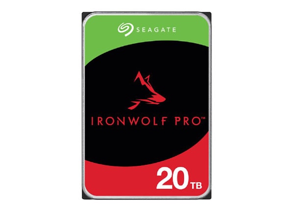 Seagate IronWolf Pro ST20000NT001 - hard drive - 20 TB - SATA 6Gb