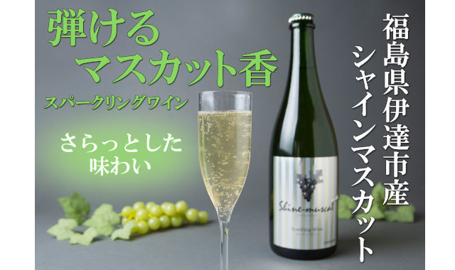 シャインマスカットスパークリングワイン｜モンベル