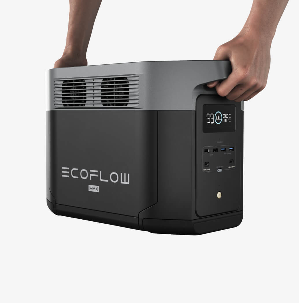 EcoFlow DELTA 2 Max | Max Power Anywhere | Portable Power Station