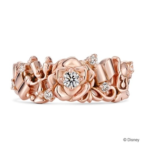 Disney] 美女と野獣/エンゲージリング-The Enchanted Rose-（婚約指輪