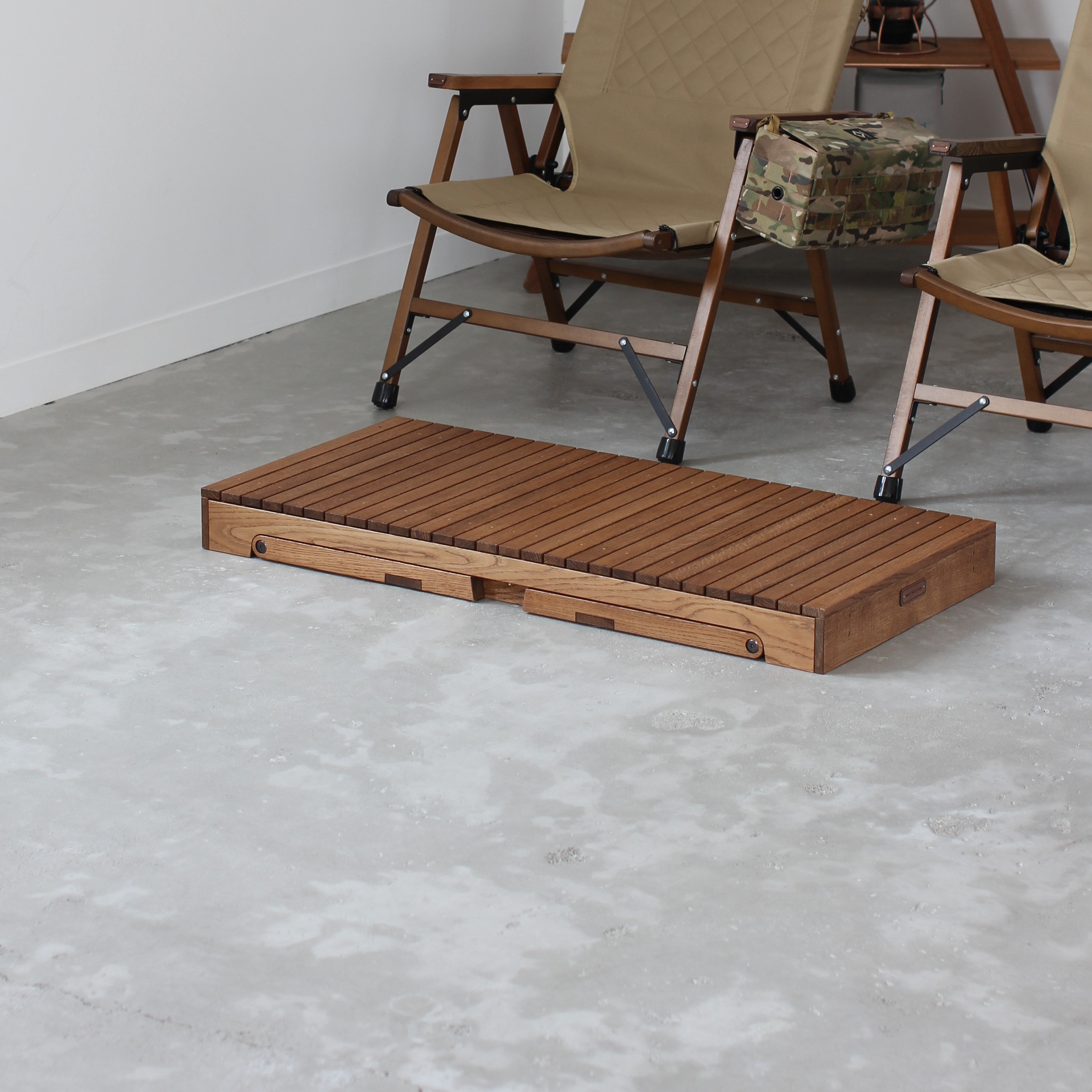 what we want エクステンションテーブル ナラ ケース付き