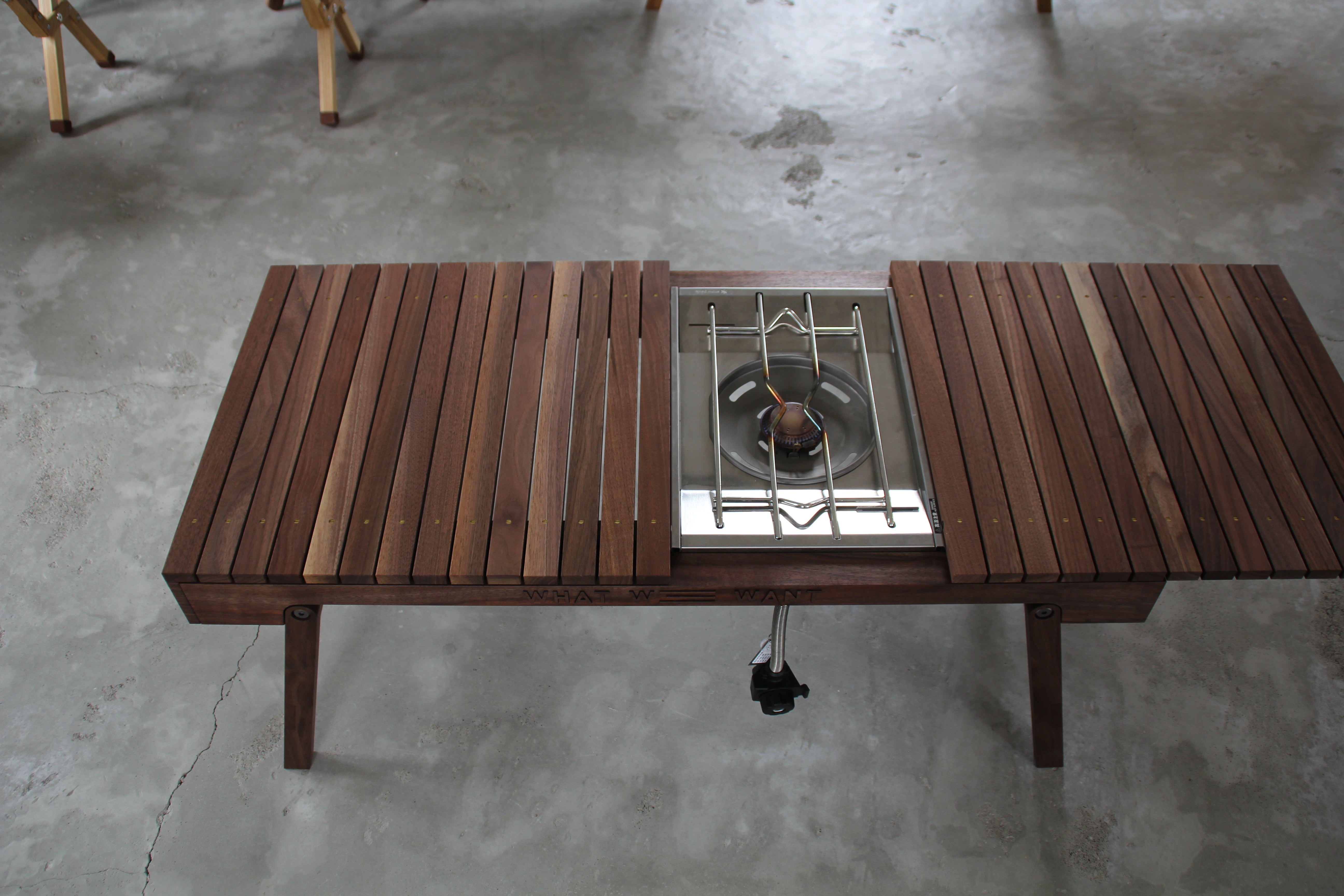 WHAT WE WANT O EXTENSIONTABLE ウォルナット