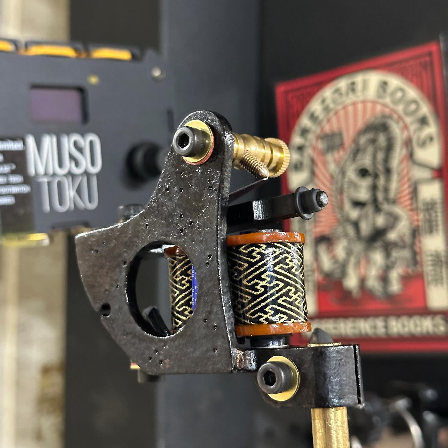 wizard製 タトゥーマシン コイル ゴールド wizard製 タトゥーマシン