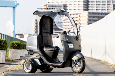 ジャイロキャノピー用ワイドバイザー WS-21 - バイクパーツメーカー