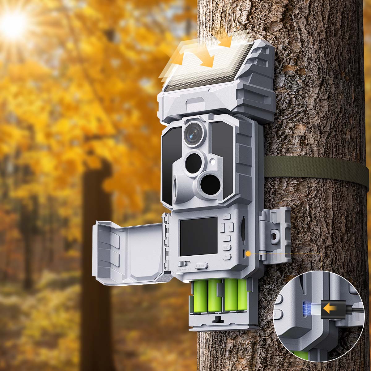 WOSPORTS G600PRO Wi-Fi Trail Camera