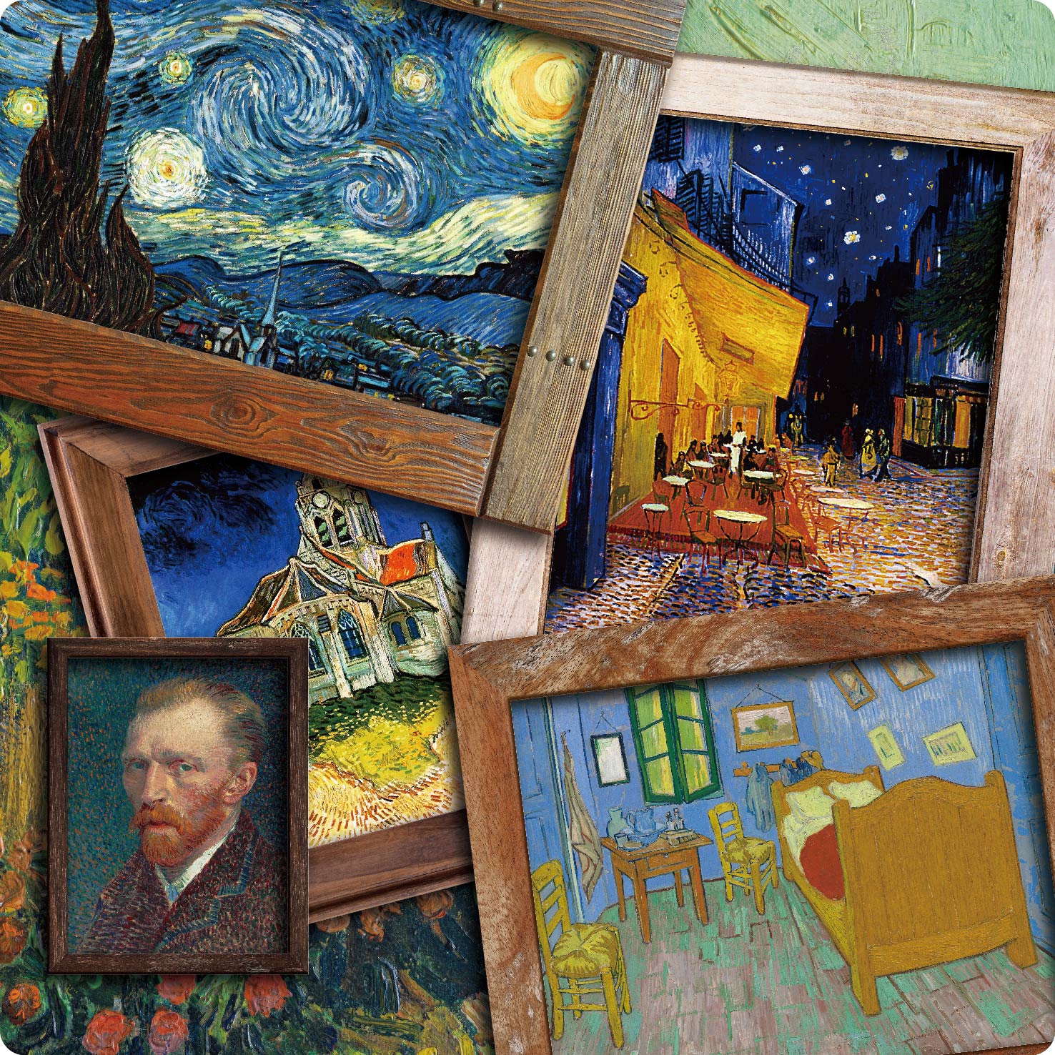 ゴッホ美術館 ピカチュウ アートプリント3種セット 最安値