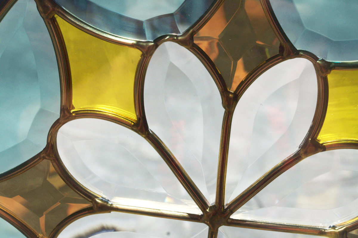 ジャン・ハガラ ステンドグラス 少年とお人形 ステファン ショップ