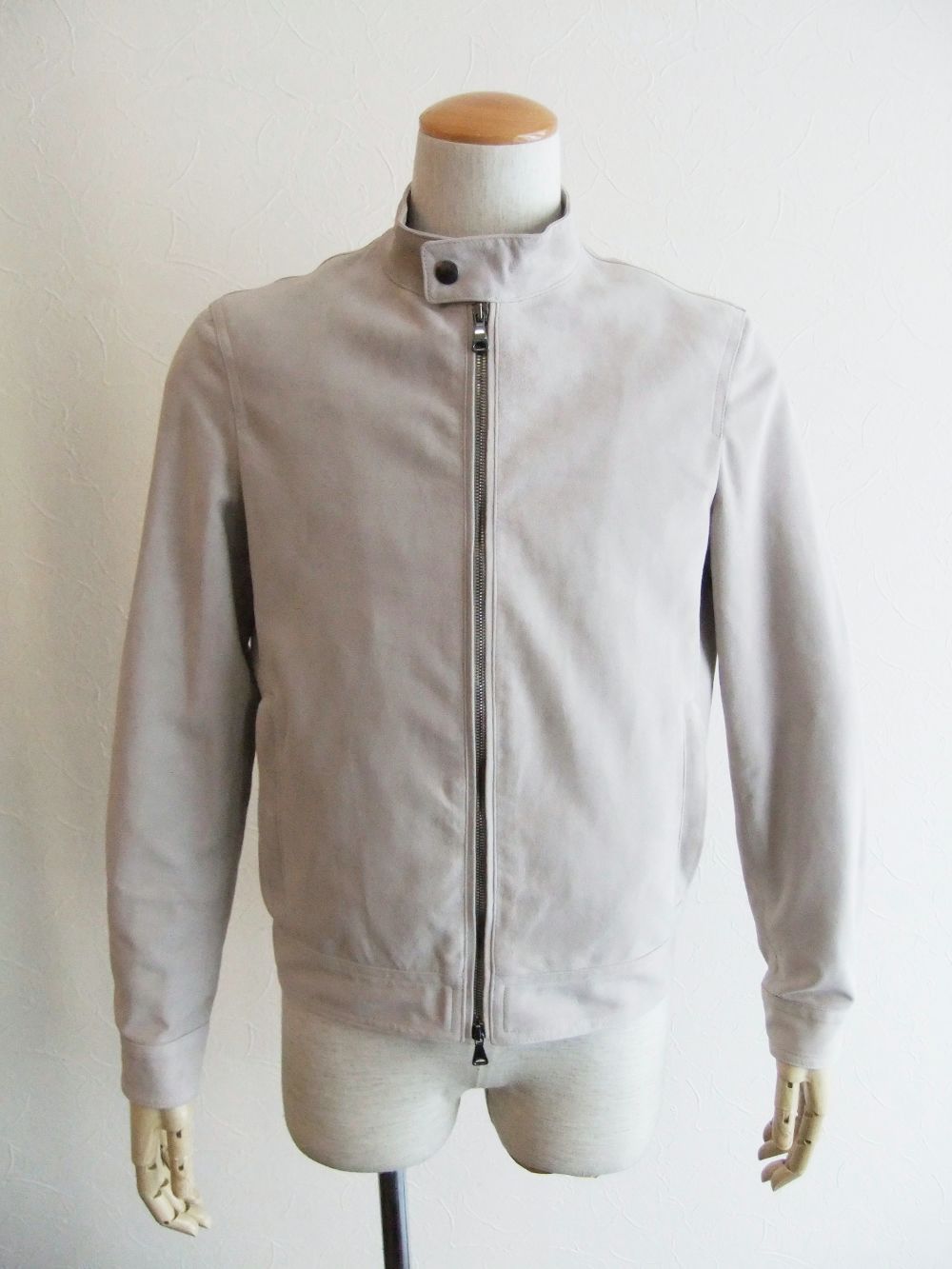 EMMETI - JURI / CAMOSCIO スエード シングルライダース ジャケット