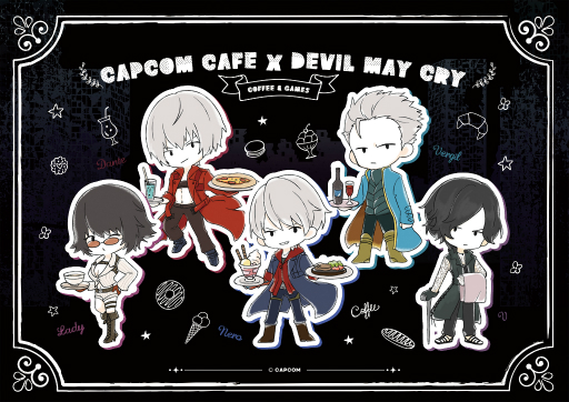 デビルメイクライ V 缶バッジ セット カプコンカフェ 1弾 デビル