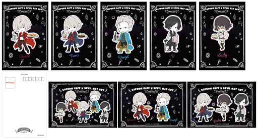 デビルメイクライ ポストカード ダンテ バージル カプコンカフェ特典