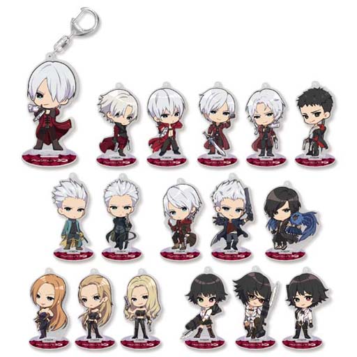 デビルメイクライ カプコンカフェ クリップ V 缶バッジ コースター