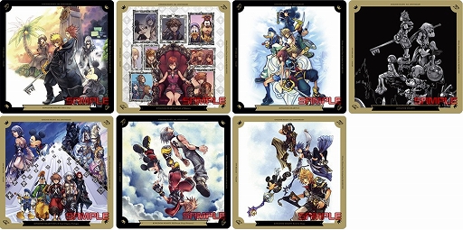 コラボカフェ キングダムハーツコラボコースター全19種類