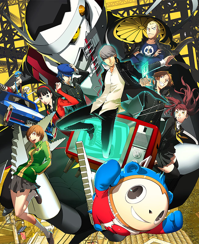 ペルソナ4 テレビデザインクリアファイル 原画20枚 ペルソナ4 テレビ