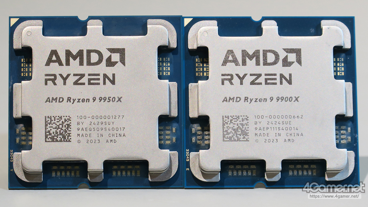 Zen 5世代のハイエンドCPU「Ryzen 9 9950X＆Ryzen 9 9900X」は，ゲーム