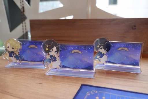 囚われのパルマ ハルト アオイ チアキ ミニタオル カプコンカフェ 星空