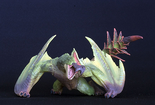 MHP 3rd」，“モンスター生態図鑑”付属フィギュアの彩色済原型が公開