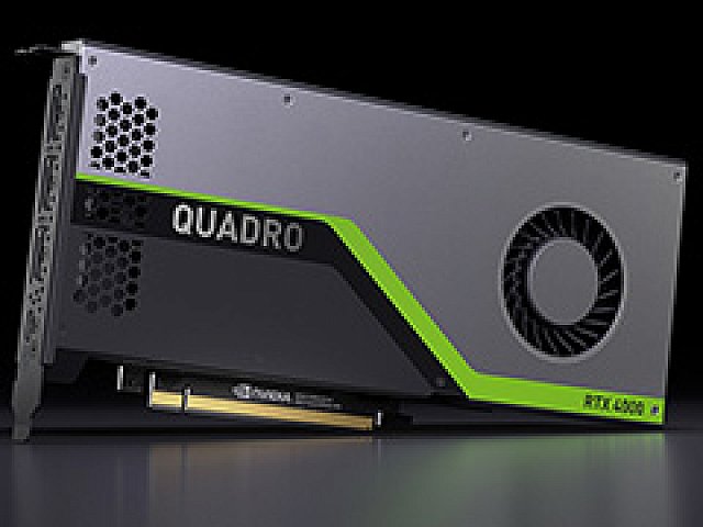1スロット仕様のTuringカード「Quadro RTX 4000」登場。CUDA Core数は