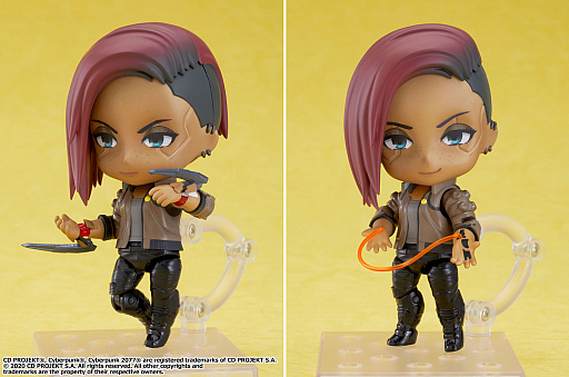 サイバーパンク2077」の主人公Vが，ねんどろいどになって登場