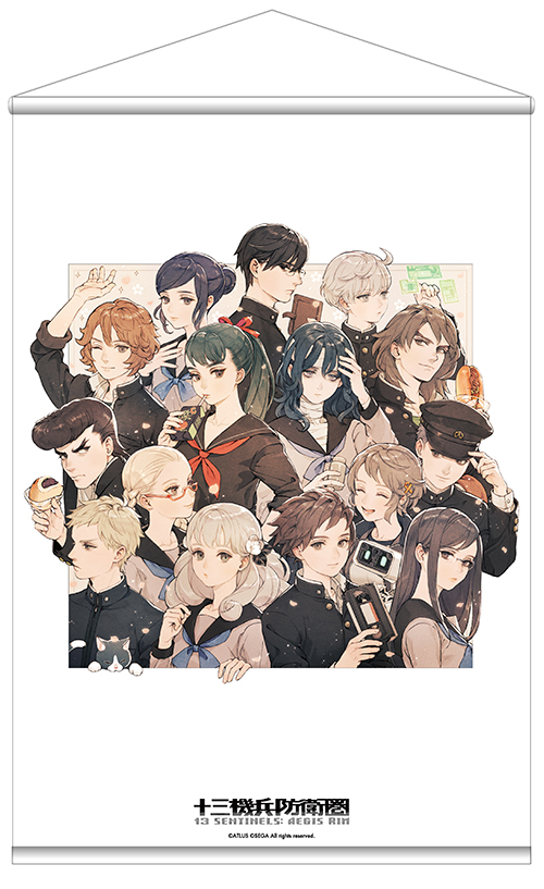 十三機兵防衛圏 キャラファイングラフ 4点セット 十三機兵