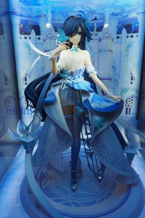 初めてのスケールフィギュアは「崩壊3rd」の「フカ・雲墨丹心 蒼い鳥の