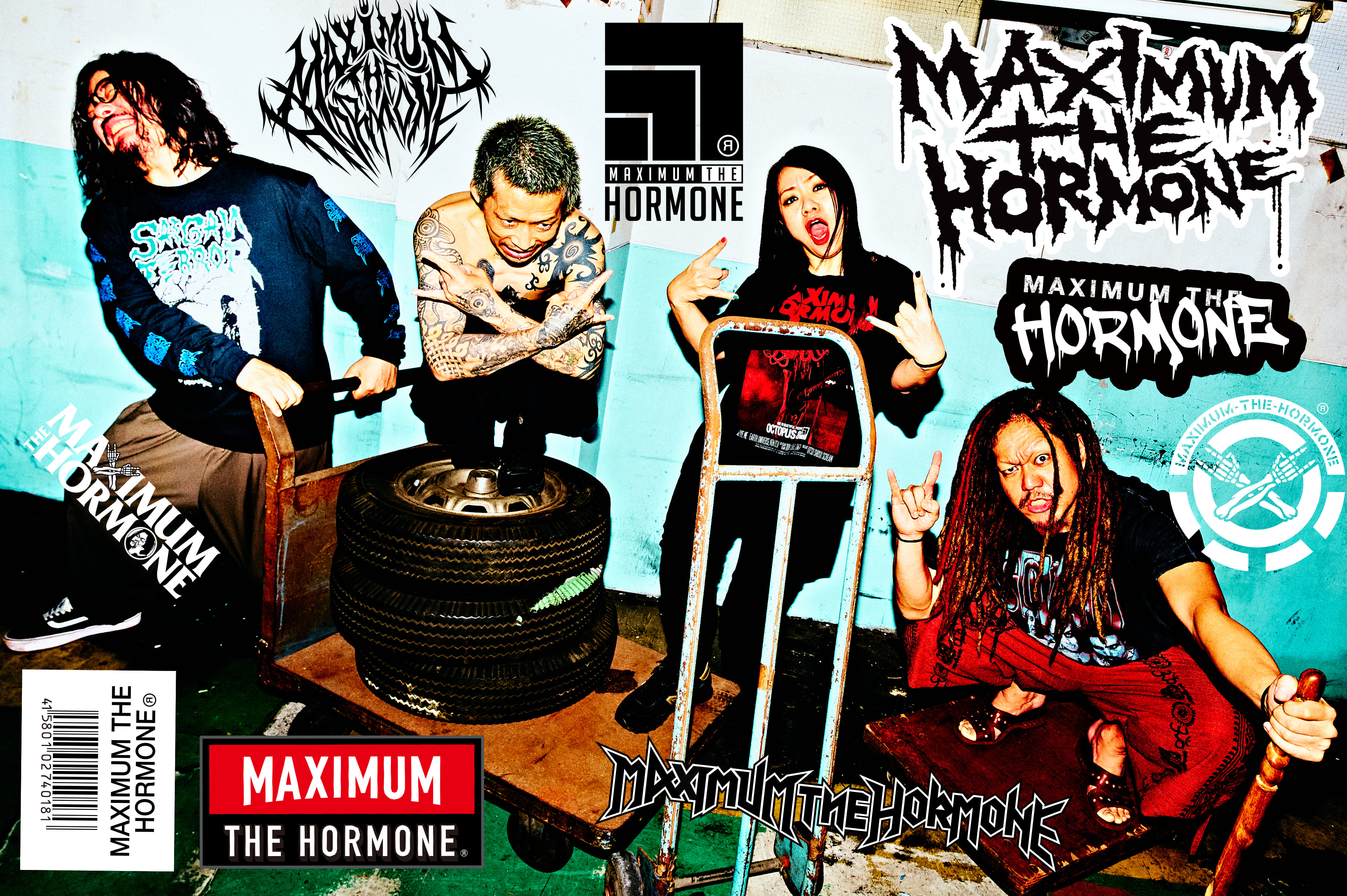 マキシマムザホルモン Maximum the Hormone アートポスター マキシマム