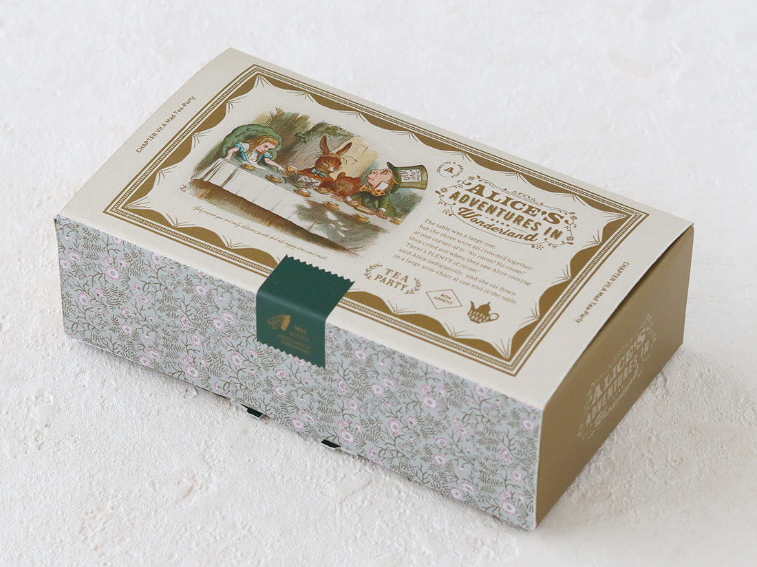 cotta ギフト箱 不思議の国のアリス お茶会 | 柄付きのギフト箱