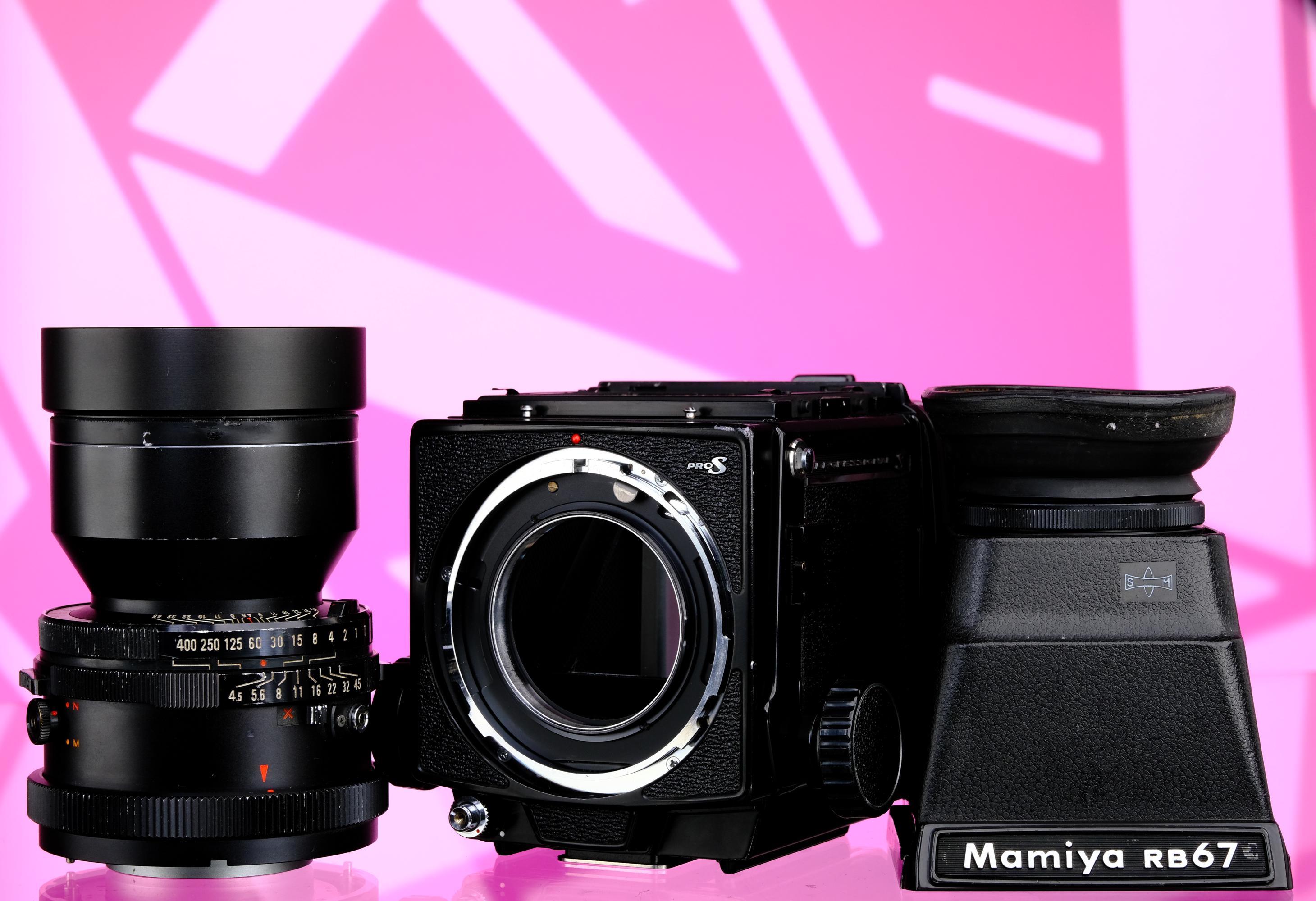 マミヤ RB67 Pro S 中判フィルム カメラ フォーカシング スクリーン付