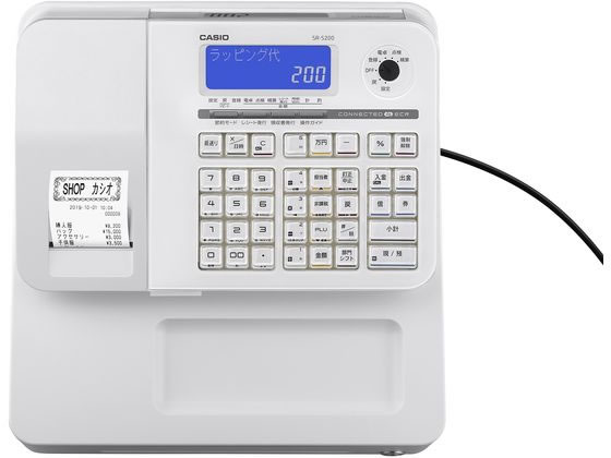 CASIO SR-S200-WE ホワイトレジスター CASIO SR-S200-WE ホワイト
