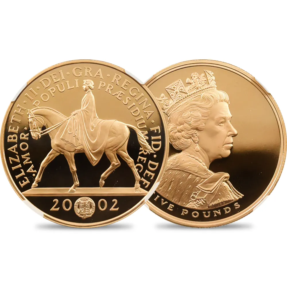 2002年 イギリス エリザベス女王 即位50周年記念 ゴールデンジュビリー