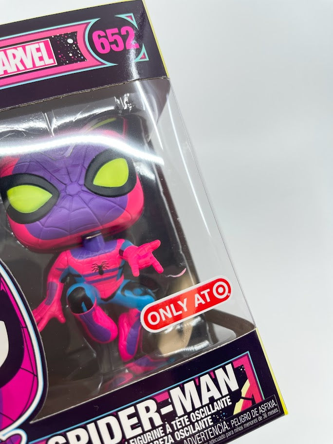 funko pop スパイダーマン black light 復刻版 Amazon.com: Funko Pop