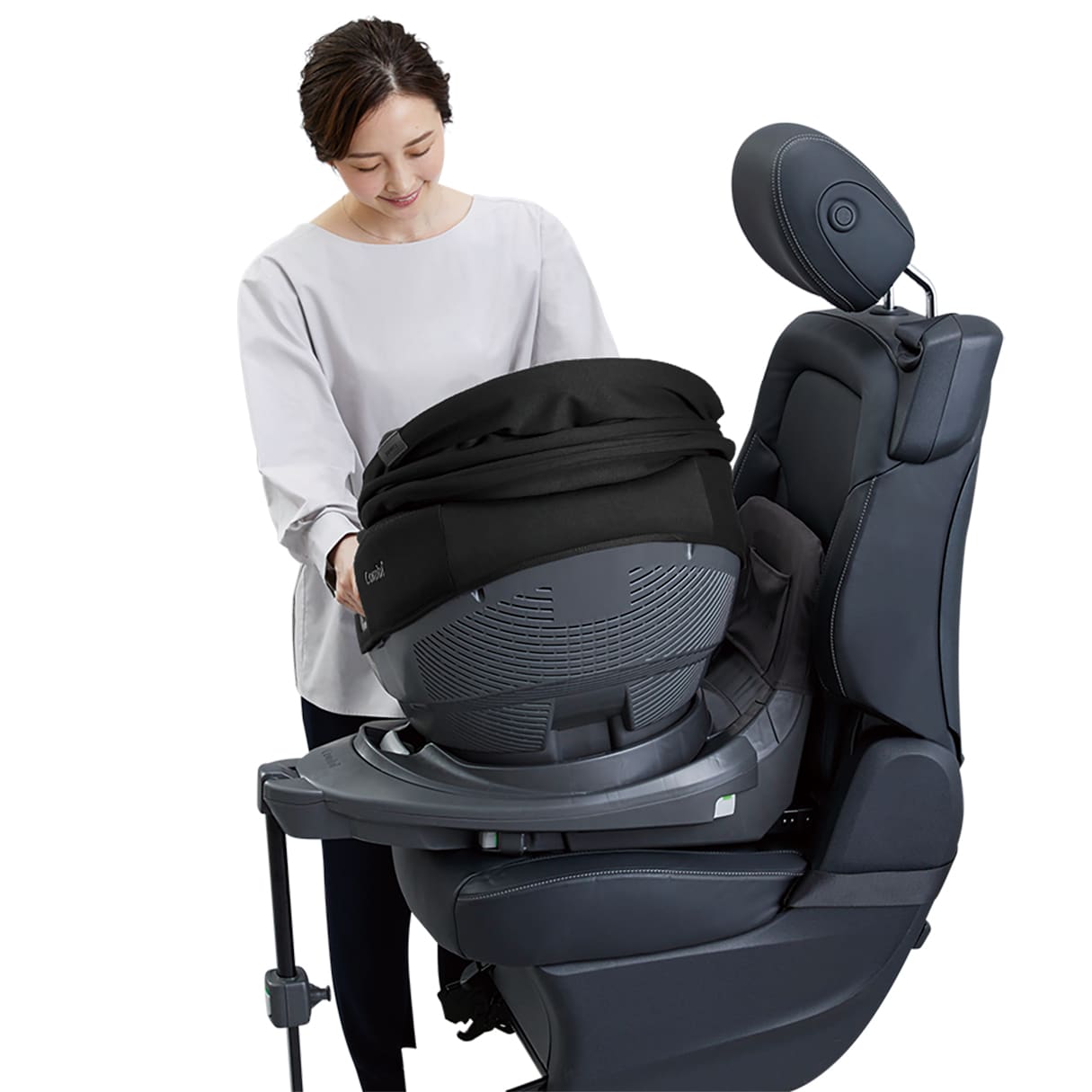 コンビ ホワイトレーベル THE S plus ISOFIX エッグショック ZB-750