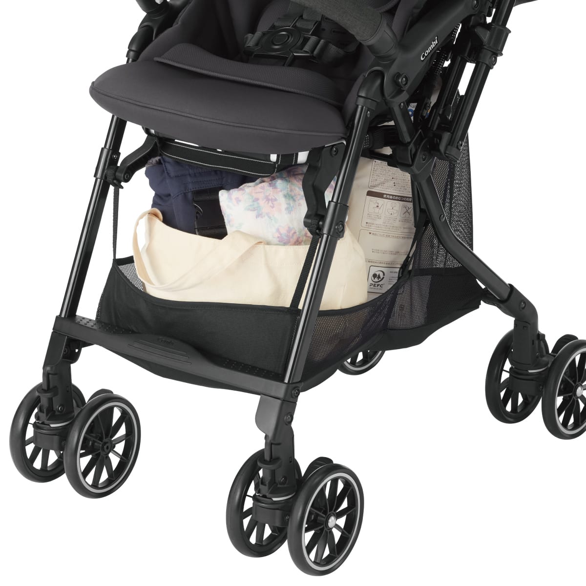 セット】スゴカルα 4キャス compact エッグショック&レインカバー