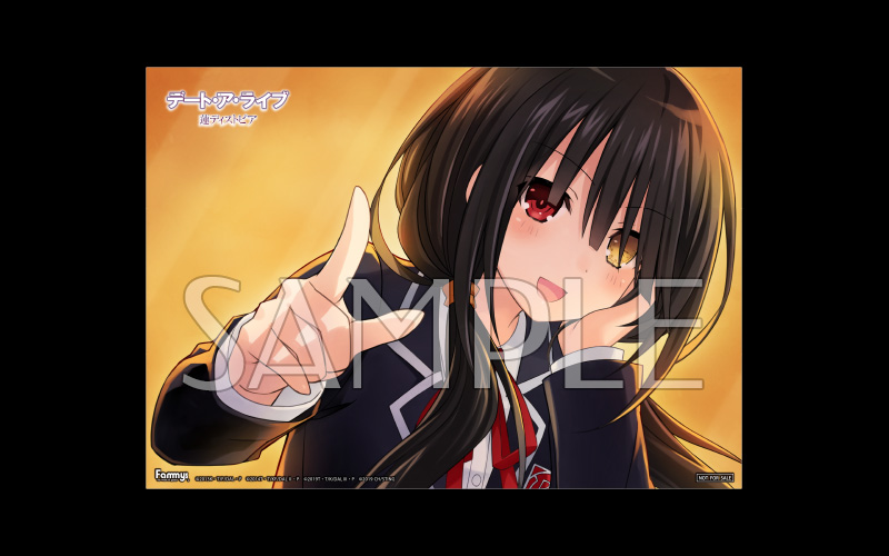 WS2】デート・ア・ライブ 蓮ディストピア 時崎狂三 布ポスター デート