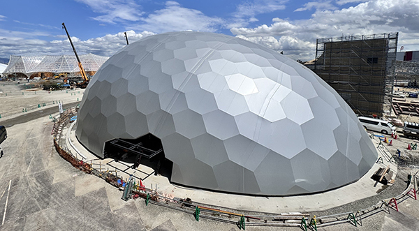 2025大阪・関西万博】エネルギーの可能性に“タマゴ”が反応して光る